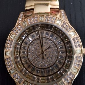 💃SOLD💃Victoria Wieck Goldtone Bracelet Watch NIB